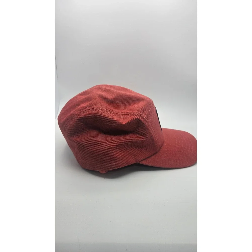 Fox Racing Regiment 5 Panel Hat Mens Red Clay Snapback Camper Cap 29109-348-OS